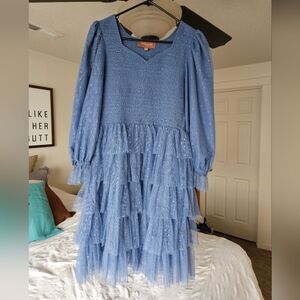 JessaKae Blue Maisy Dress L